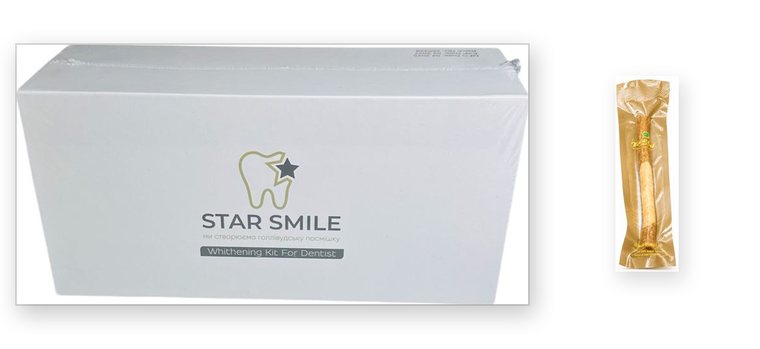 1 набір Star Smile + щітка Miswak у подарунок